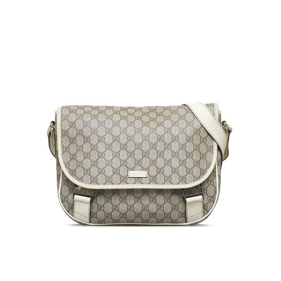 Gucci Handbags - Pre Loved Gucci GG Supreme Crossbody Bag